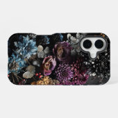 Gothic Floral iPhone 16 Hülle (Rückseite (Horizontal))