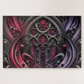 Gothic Floral Jigsaw Puzzle (Horizontal)