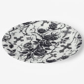 Gothic Floral Paper Teller - Halloween, Hochzeit (Schrägansicht)