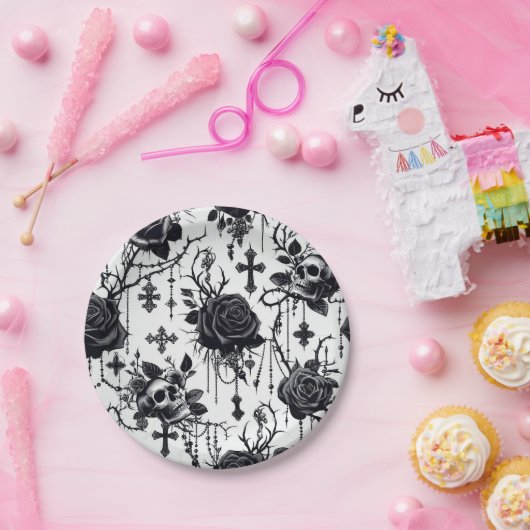 Gothic Floral Paper Teller - Halloween, Hochzeit (Party)