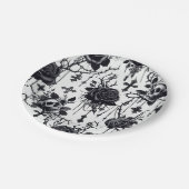 Gothic Floral Paper Teller - Halloween, Hochzeit (Schrägansicht)