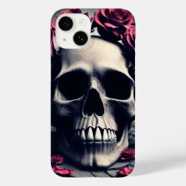 Gothic Floral Skull und Rose Case-Mate iPhone 14 Hülle