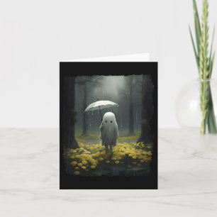 Gothic Forest Vintage Floral Geist Halloween Heule Karte