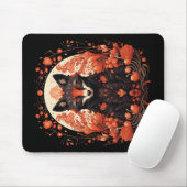 Gothic Fox und Blume Mousepad (Mit Mouse)