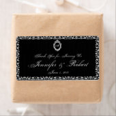 Gothic Frame Monogramm Wasser Flasche (Insitu)