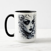 Gothic Frau Tasse (Links)
