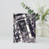 Gothic Friedhof Graveyard Greetings Postkarte (Stehend Vorderseite)