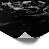 Gothic Friedhof Rose Poster (Ecke)