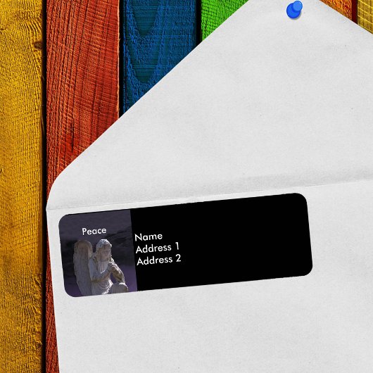 Gothic Friedhof Stone Angel Peace Rücksendeadresse