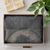 Gothic Friesisches Pferd Seidenpapier (Geschenk)