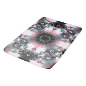 Gothic Frozen Winter Spider Web Badematte (Schrägansicht)