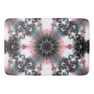 Gothic Frozen Winter Spider Web Badematte