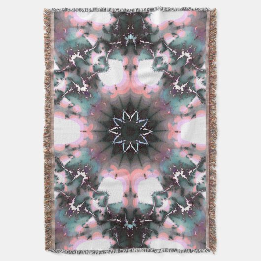 Gothic Frozen Winter Spider Web Decke (Vorderseite Vertikal)