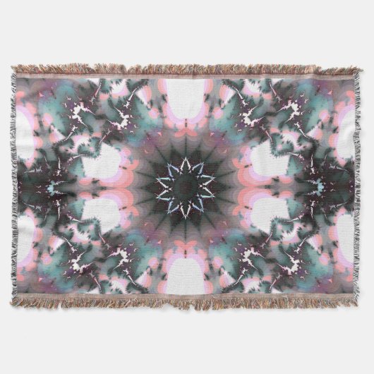 Gothic Frozen Winter Spider Web Decke (Vorderseite)