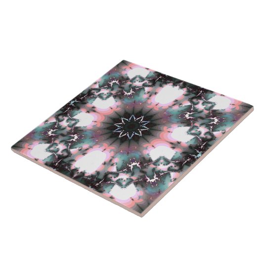 Gothic Frozen Winter Spider Web Fliese (Seite)