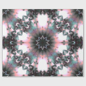 Gothic Frozen Winter Spider Web Geschenkpapier (Flach)