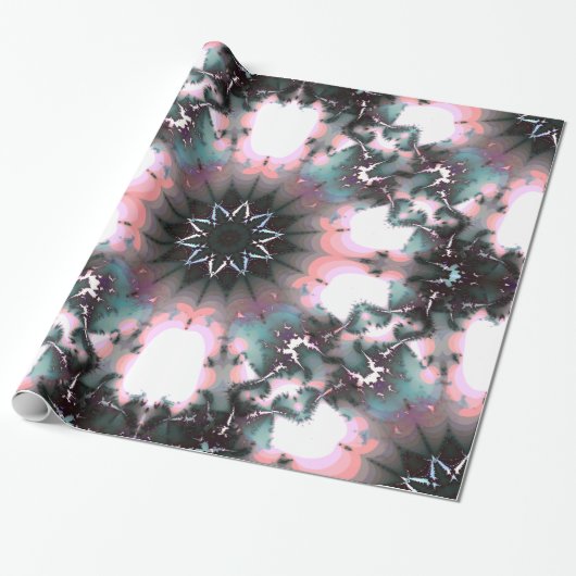 Gothic Frozen Winter Spider Web Geschenkpapier (Ungerollt)