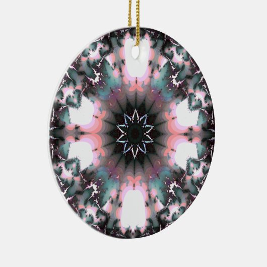 Gothic Frozen Winter Spider Web Keramik Ornament (Rechts)