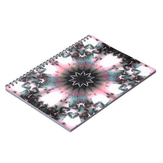 Gothic Frozen Winter Spider Web Notizblock (Linke Seite)