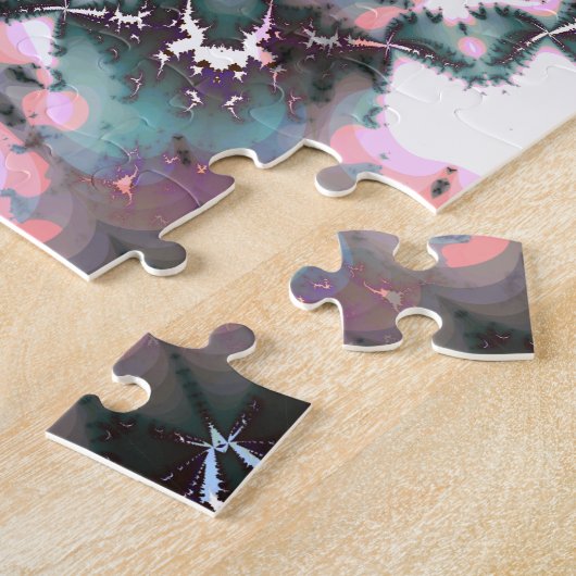 Gothic Frozen Winter Spider Web Puzzle (Seite)