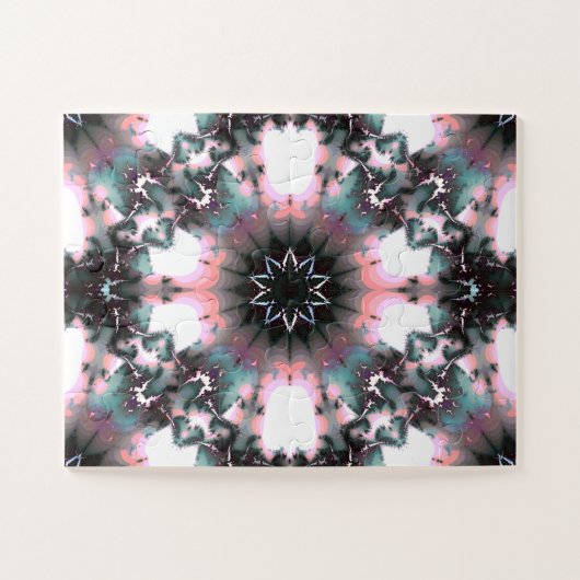 Gothic Frozen Winter Spider Web Puzzle (Horizontal)