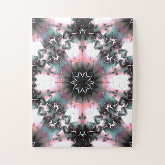 Gothic Frozen Winter Spider Web Puzzle (Vertikal)