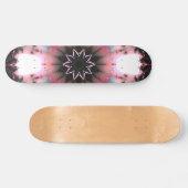 Gothic Frozen Winter Spider Web Skateboard (Horizontal)