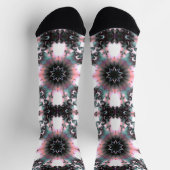 Gothic Frozen Winter Spider Web Socken (Oben)