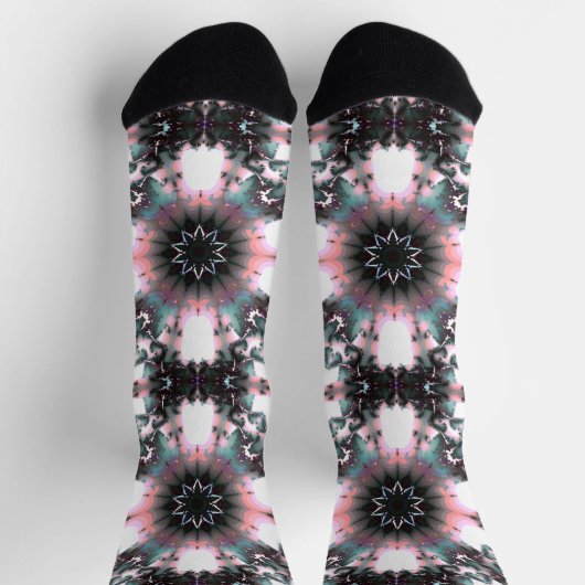 Gothic Frozen Winter Spider Web Socken (Oben)