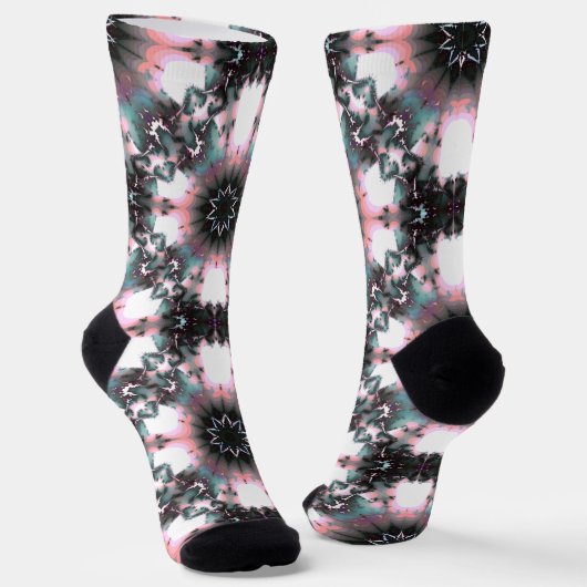 Gothic Frozen Winter Spider Web Socken (Gewinkelt)