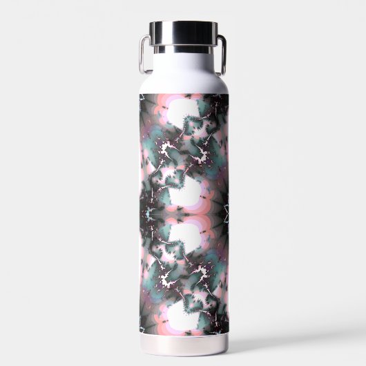 Gothic Frozen Winter Spider Web Trinkflasche (Vorne)