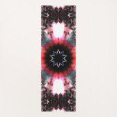 Gothic Frozen Winter Spider Web Yogamatte (Vorderseite)