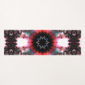 Gothic Frozen Winter Spider Web Yogamatte (Vorderseite (Horizontal))