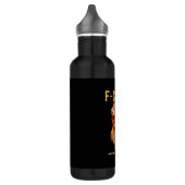 Gothic Funny Humor Crow F Caw F Style Edelstahlflasche (Links)