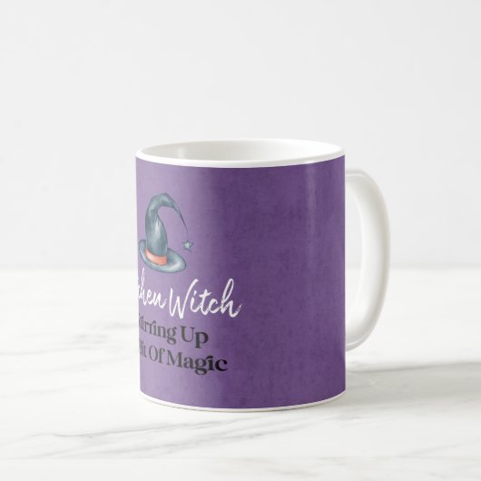 Gothic Funny Kitchen Hexenkaffee Halloween Tasse (VorderseiteRechts)