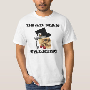 Gothic Gambling Skull, Bachelor Party T-Shirt