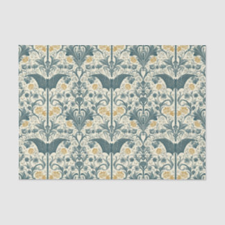 Gothic Garden Flight Tissue-Papier – Dunkle Blüten Seidenpapier