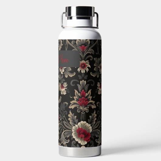 Gothic Garden Personalisiert Trinkflasche (Rückseite)