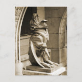 Gothic Gargoyle Postkarte (Vorderseite)