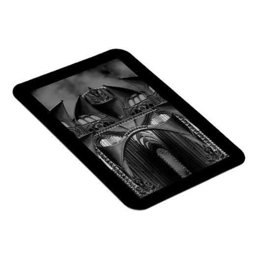 Gothic Gargoyles Spooky Manor Magnet (Rechte Seite)