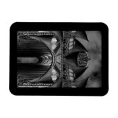 Gothic Gargoyles Spooky Manor Magnet (Horizontal)