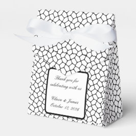 Gothic Gastgeschenk Hochzeit Box - Moth & Lace Bla Geschenkschachtel