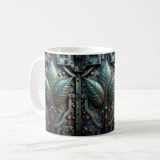 Gothic Gears Coffee Mug Kaffeetasse (Vorderseite Links)