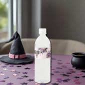 Gothic-Geburtstagsmädchen Wasserflaschenetikett