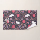 Gothic-Geister-Herbst-Monogramm Handtuch (Handtuch)