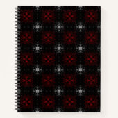 Gothic Gemustert Spiral Notebook Notizblock (Vorderseite)