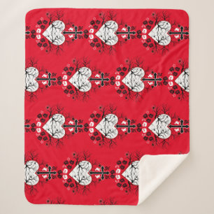 Gothic-Geschenkartikel Sherpadecke