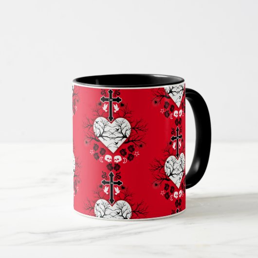 Gothic-Geschenkartikel Tasse (VorderseiteRechts)