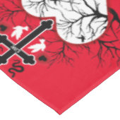Gothic-Geschenkartikel Tischdecke (Schrägansicht)