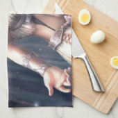 Gothic Geschirrtuch (Viertel Falte)